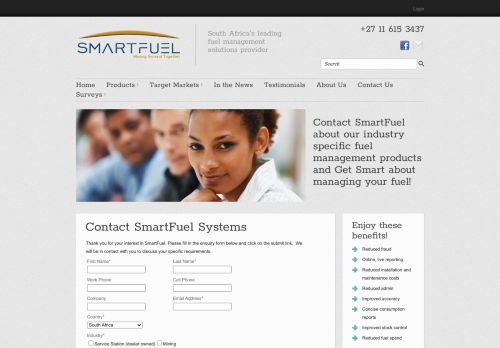 
                            10. Contact SmartFuel Systems - Contact Smart Fuel Systems