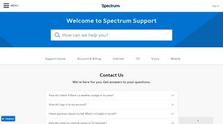 
                            11. Contact | Spectrum