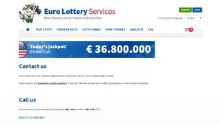 
                            13. Contact support ELS-Lotto - els-lotto.com