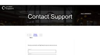 
                            6. Contact Support - MINDBODY Support