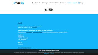 
                            10. Contact - taxiID