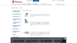 
                            4. Contact Total tankpassen | De Total Cards klantenservice