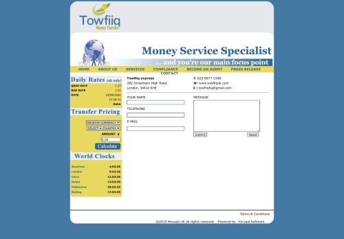 
                            3. contact - Towfiiq Money Transfer