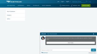 
                            10. Contact Us | Amtrak