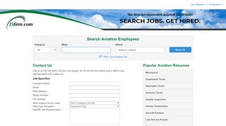 
                            6. Contact Us - Aviation Jobs and Aviation Employees JSfirm