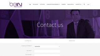 
                            9. Contact us - beIN MEDIA GROUP