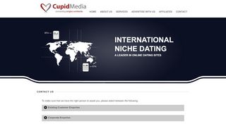 
                            10. Contact us - Contact the Cupid Media team