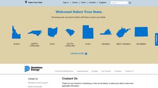 
                            6. Contact Us | Dominion Energy