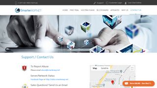 
                            8. Contact us for asp.net hosting today! - SmarterASP.net