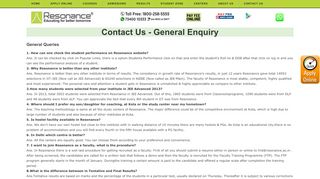 
                            8. Contact Us - General enquiry - Resonance