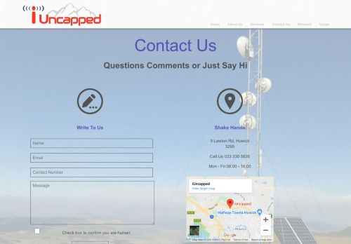 
                            7. Contact Us - iUncapped Midlands Preferred ISP