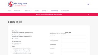 
                            3. Contact Us – Lim Siang Huat Pte Ltd