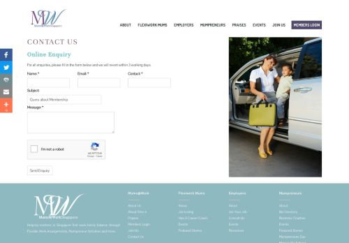 
                            6. Contact Us | Mums@Work (Singapore)