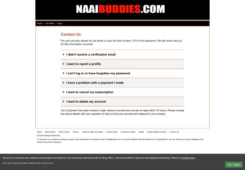 
                            4. Contact Us - NaaiBuddies.com