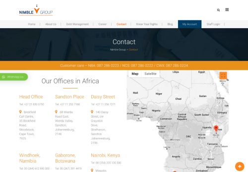 
                            9. Contact Us | Nimble Group
