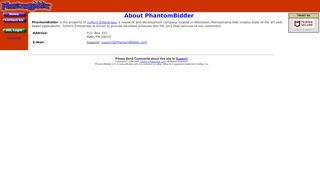
                            5. Contact Us - PhantomBidder - The best eBay Bidding Agent on the Web
