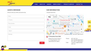 
                            7. Contact us | PT Nusantara Surya Sakti - NSS Express