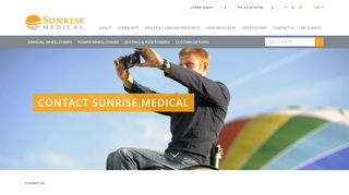 
                            12. Contact Us | Sunrise Medical