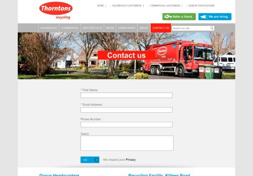 
                            4. Contact us | Thorntons Recycling