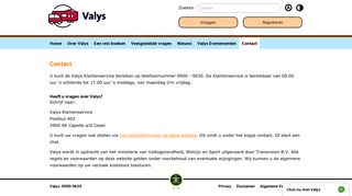 
                            6. Contact - Valys