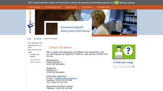 
                            3. Contact VvE Beheer - woonplus.nl