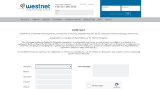 
                            6. contact - Westnet Distribution