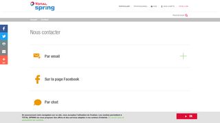 
                            10. Contactez-nous 7j/7 de 8h à 20h | Total Spring