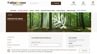 
                            2. Contactez Nous - Atlas For Men