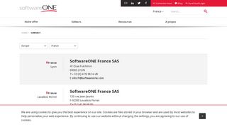 
                            10. Contactez-nous - SoftwareONE