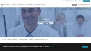 
                            6. Contactos - Banco Invest