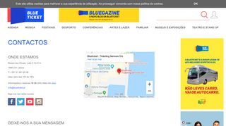 
                            6. Contactos - Blueticket Site