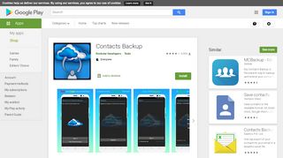 
                            5. Contacts Backup - Apps on Google Play