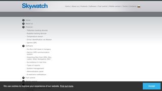 
                            10. Contacts with Skywatch GPS tracking system