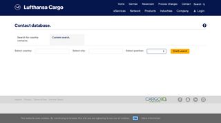 
                            13. Contacts Worldwide | Lufthansa Cargo