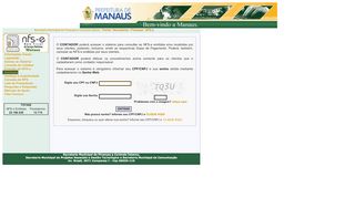 
                            7. Contador - NFS-e - Nota Fiscal de Serviços Eletrônica - Manaus