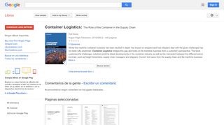 
                            13. Container Logistics: The Role of the Container in the Supply Chain - Resultado de Google Books