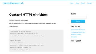
                            6. Contao 4 HTTPS einrichten - marcosimbuerger.ch
