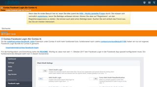 
                            12. Contao Facebook Login - Contao Community