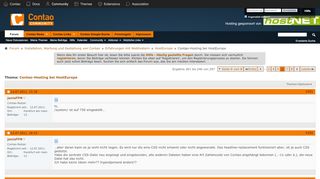 
                            11. Contao-Hosting bei HostEurope - Seite 6 - Contao Community