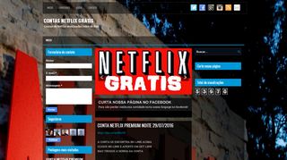 
                            4. CONTAS NETFLIX GRÁTIS