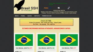 
                            5. Contas SSH para Tunelamento: SSH Brasil