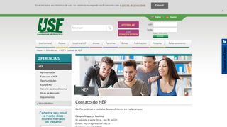 
                            11. Contato do NEP | USF - Universidade São Francisco