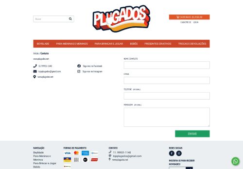 
                            7. Contato - Plugados.net