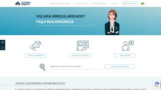 
                            5. Contato Seguro - Registro Anônimo de Informações