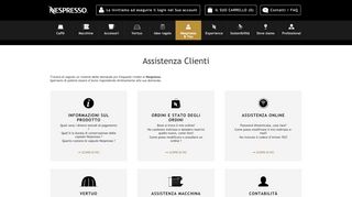 
                            9. Contattaci | Servizio Clienti | Nespresso