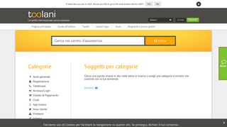 
                            3. Contattaci | toolani - Chiamate estere a basso costo