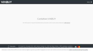 
                            8. Contattaci | VIABUY Mastercard Prepagata - VIABUY.com