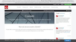 
                            10. Contatti IG | Come contattare IG