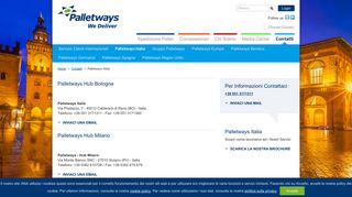 
                            5. Contatti Palletways Italia | Bologna, Milano, Verona, Avellino