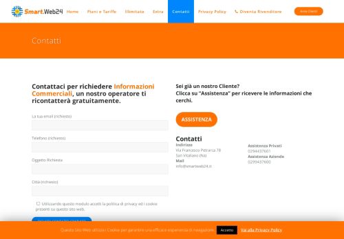 
                            4. Contatti | Smart Web 24